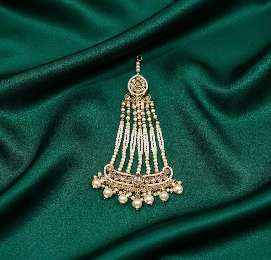 Antique Passa with Pearl Work