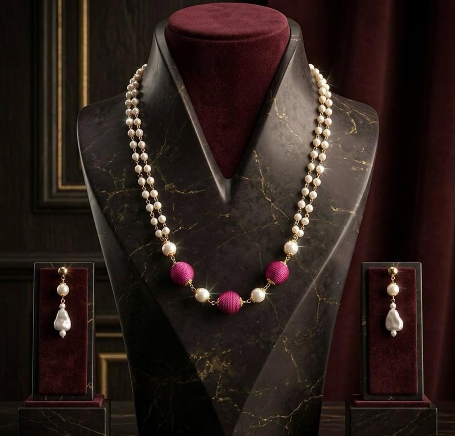 Western Mala Rani Color Fashion Necklace
