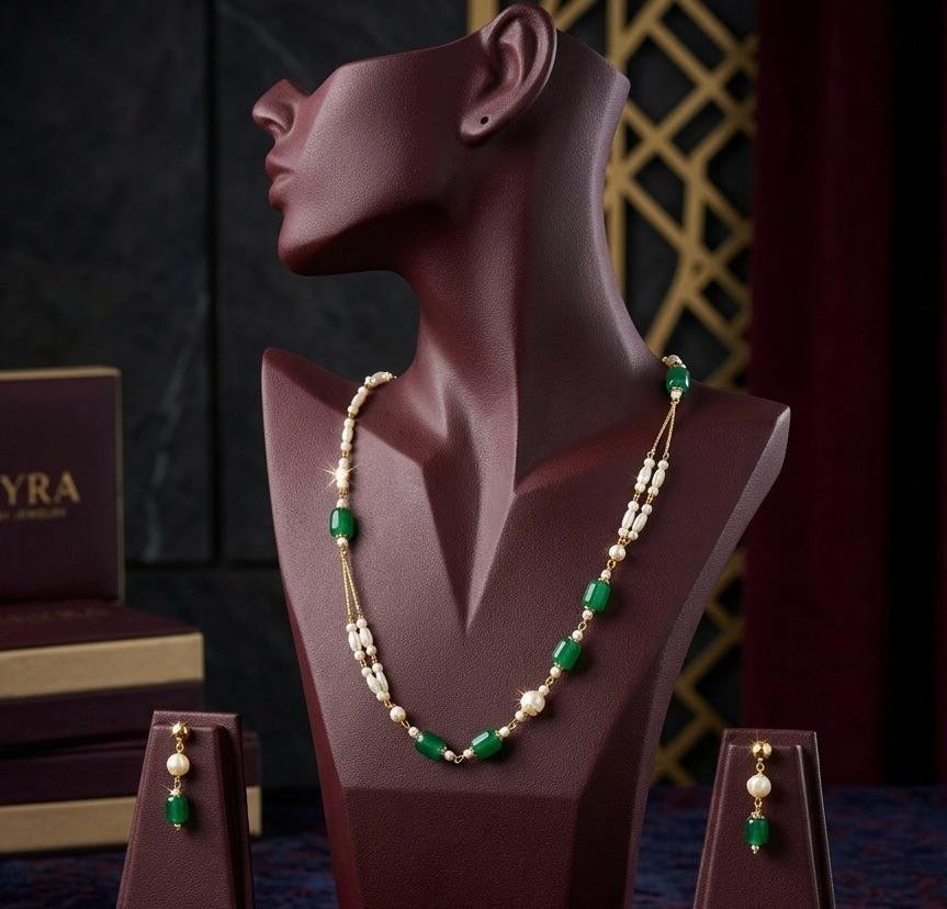 Green Color Western Mala
